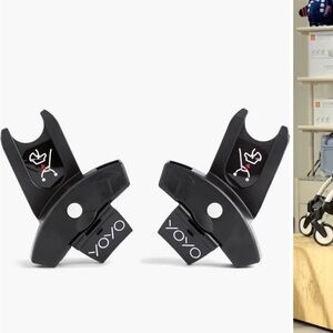 YOYO Black Stroller Adapters New in Box